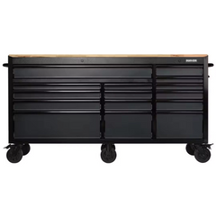 BUNKER 72" 15 Drawer Trolley Grey 08241