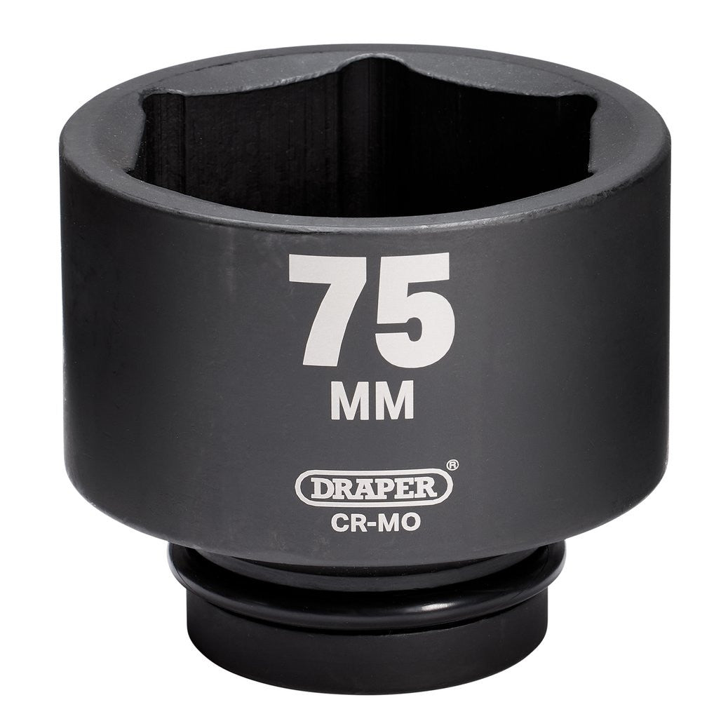 Draper HI-TORQ® Impact Socket, 1" Sq. Dr. 75mm   08504