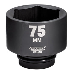 Draper HI-TORQ® Impact Socket, 1" Sq. Dr. 75mm   08504