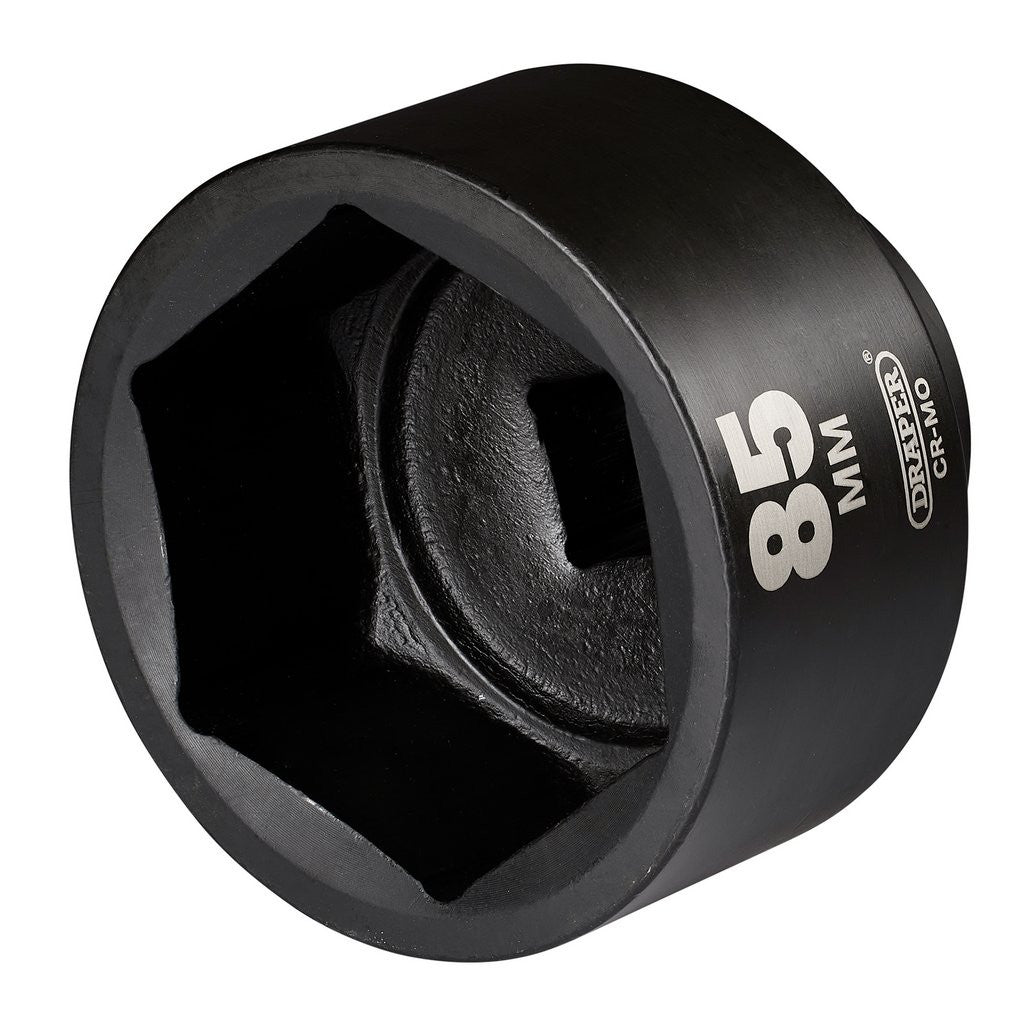 Draper HI-TORQ® Impact Socket, 1" Sq. Dr. 85mm  08506