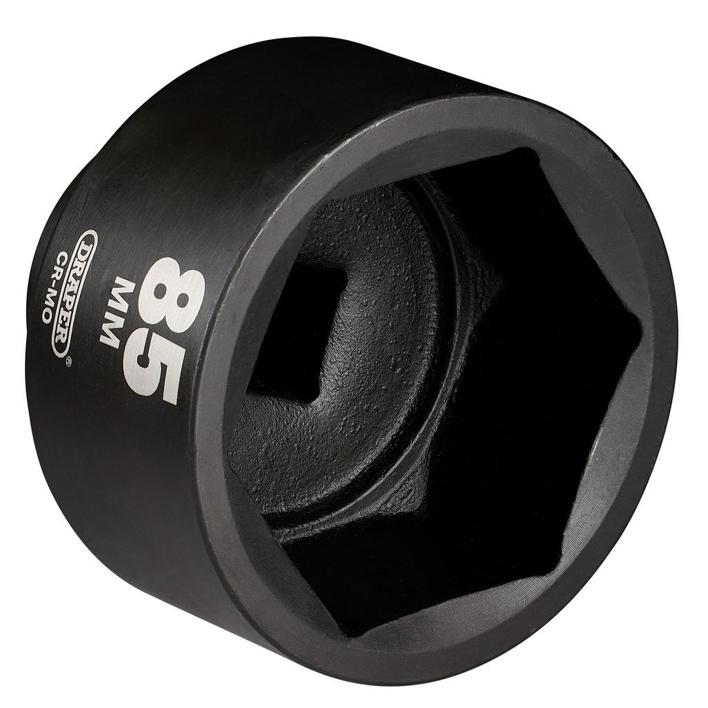 Draper HI-TORQ® Impact Socket, 1" Sq. Dr. 85mm  08506