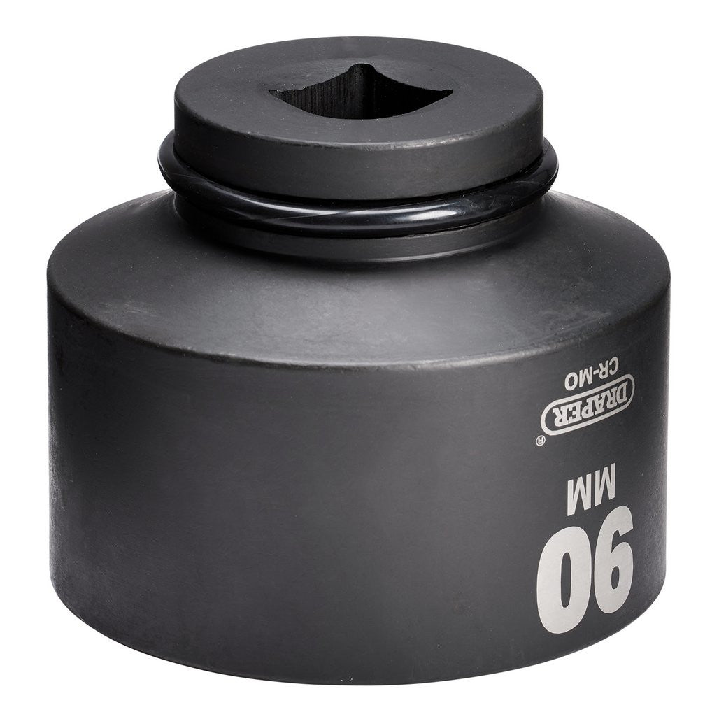 Draper HI-TORQ® Impact Socket, 1" Sq. Dr. 90mm    08507