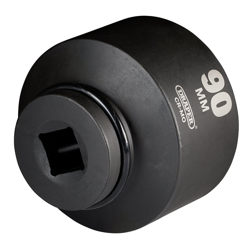Draper HI-TORQ® Impact Socket, 1" Sq. Dr. 90mm    08507