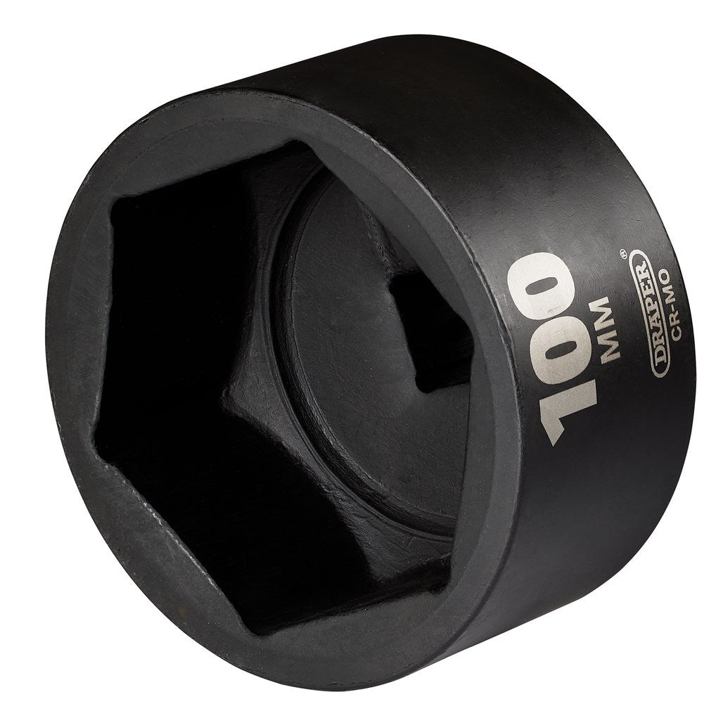 Draper HI-TORQ® Impact Socket, 1" Sq. Dr. 100mm  08510