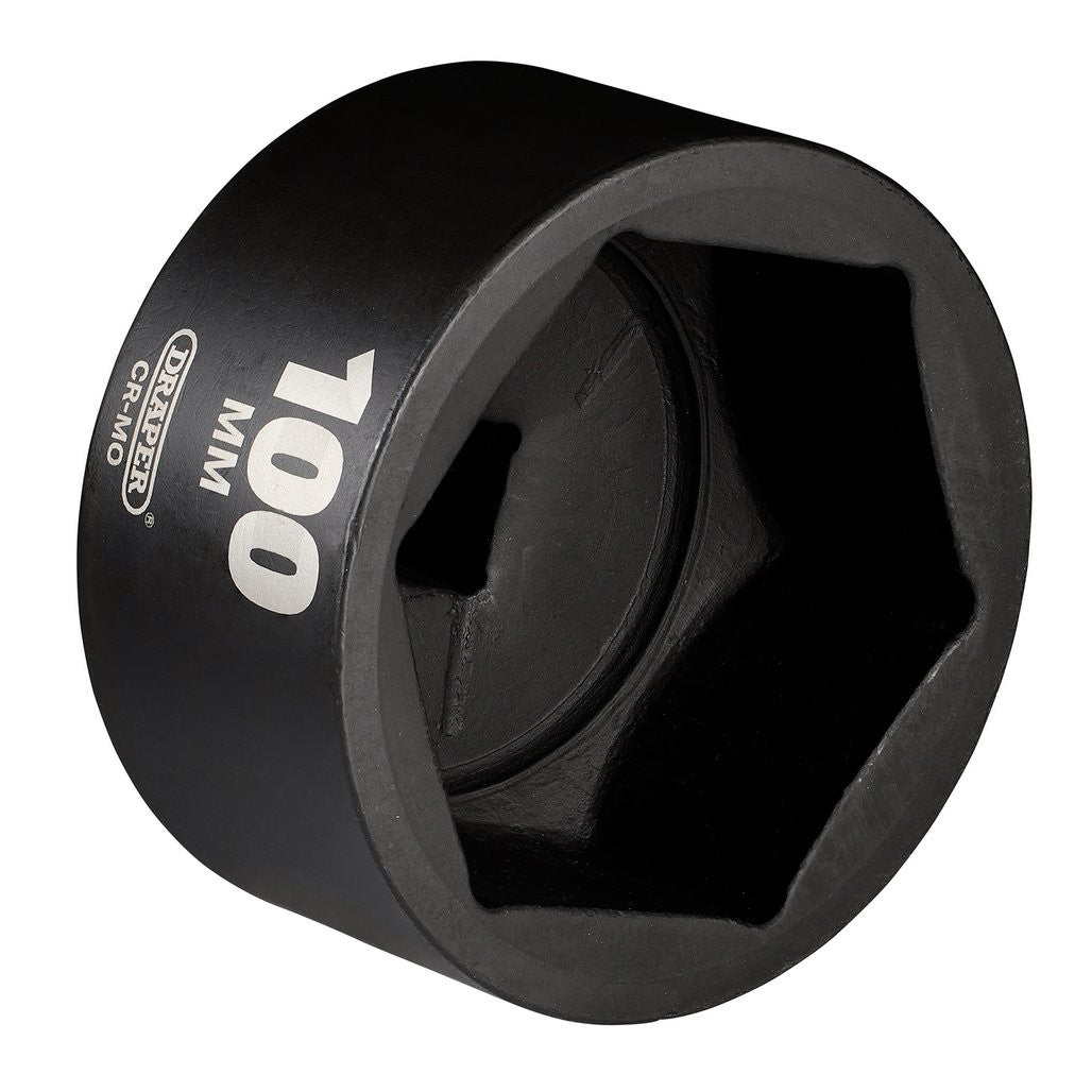 Draper HI-TORQ® Impact Socket, 1" Sq. Dr. 100mm  08510