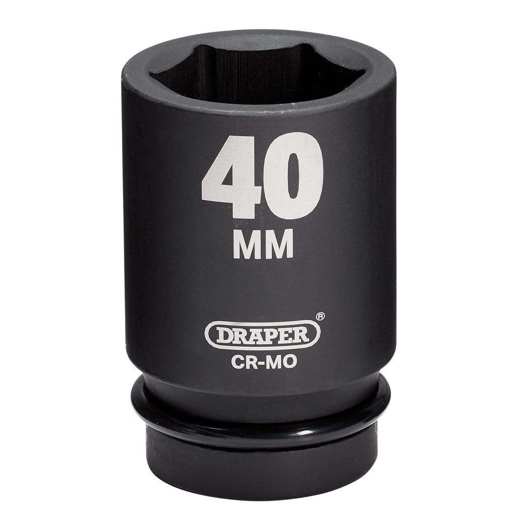 Draper HI-TORQ® Deep Impact Socket, 1" Sq. Dr., 40mm  08511
