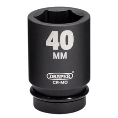 Draper HI-TORQ® Deep Impact Socket, 1" Sq. Dr., 40mm  08511