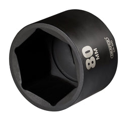 Draper HI-TORQ® Deep Impact Socket, 1" Sq. Dr., 80mm  08525