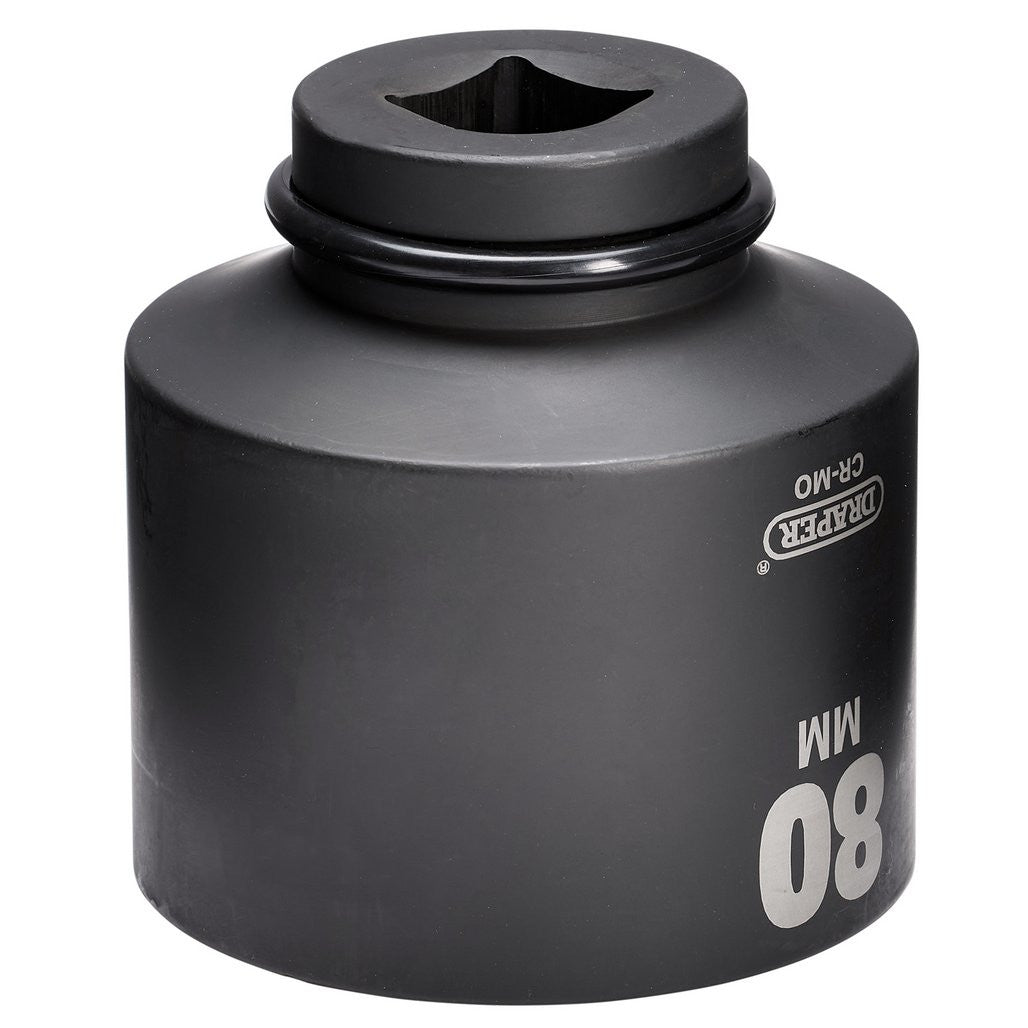 Draper HI-TORQ® Deep Impact Socket, 1" Sq. Dr., 80mm  08525
