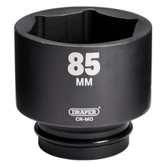 Draper HI-TORQ® Deep Impact Socket, 1" Sq. Dr., 85mm  08526