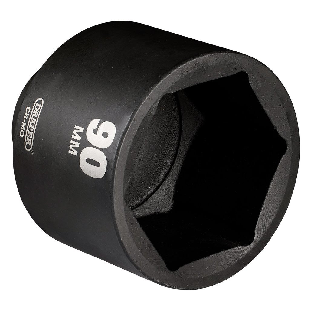 Draper HI-TORQ® Deep Impact Socket, 1" Sq. Dr., 90mm  08527