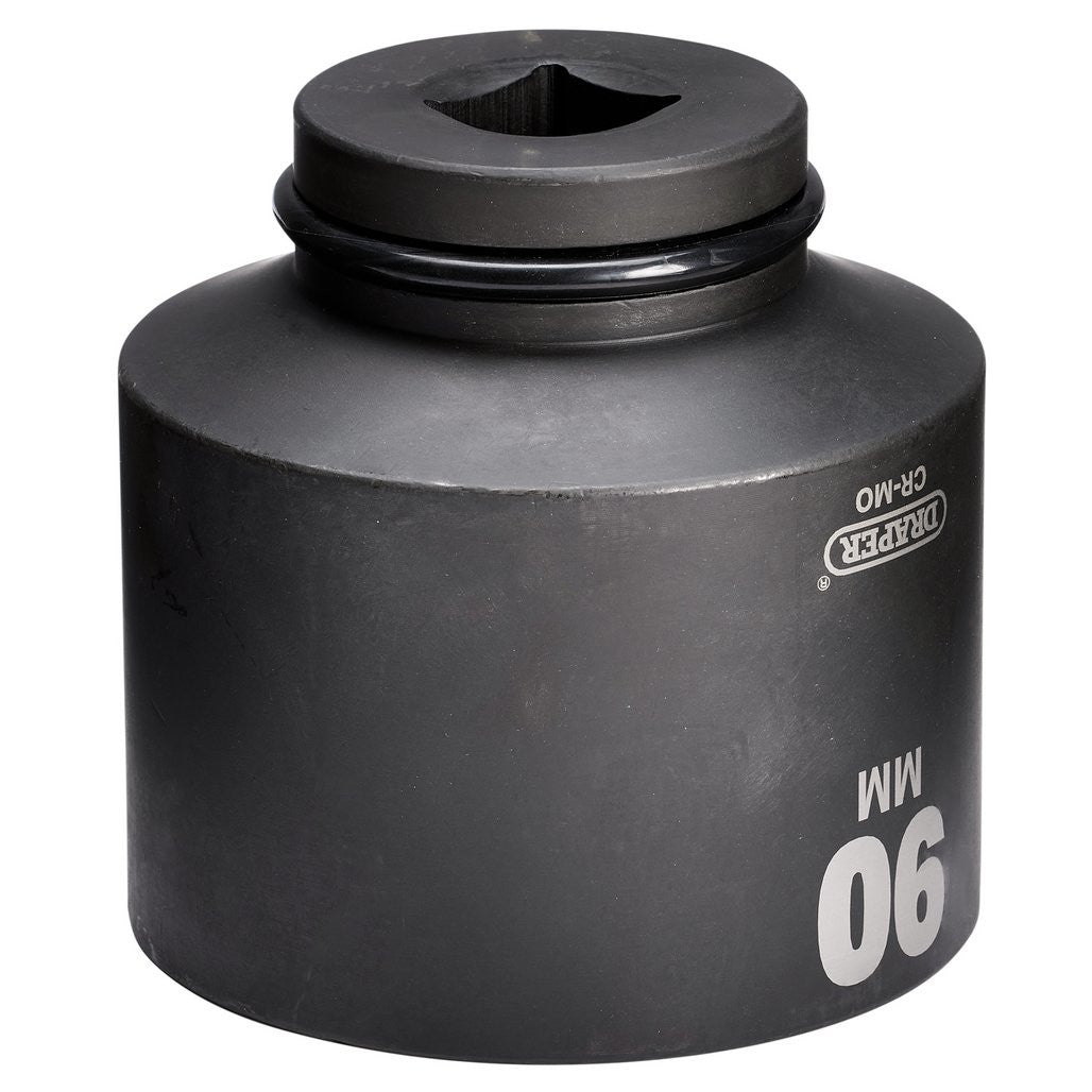 Draper HI-TORQ® Deep Impact Socket, 1" Sq. Dr., 90mm  08527