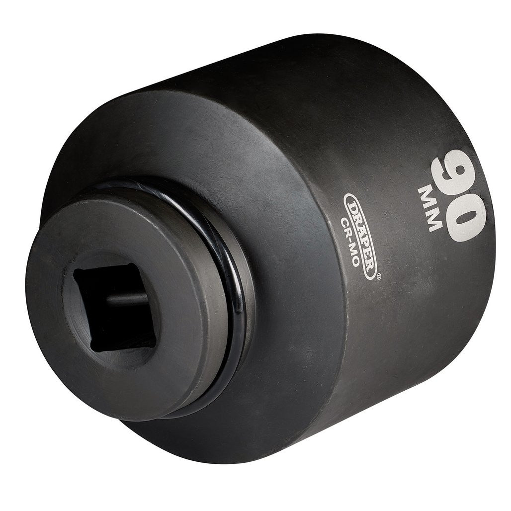 Draper HI-TORQ® Deep Impact Socket, 1" Sq. Dr., 90mm  08527