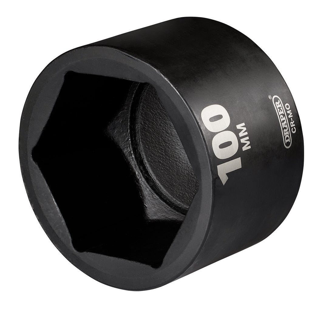 Draper HI-TORQ® Deep Impact Socket, 1" Sq. Dr., 100mm  08529