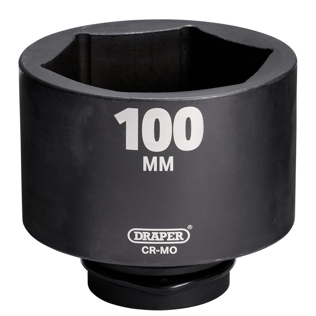 Draper HI-TORQ® Deep Impact Socket, 1" Sq. Dr., 100mm  08529