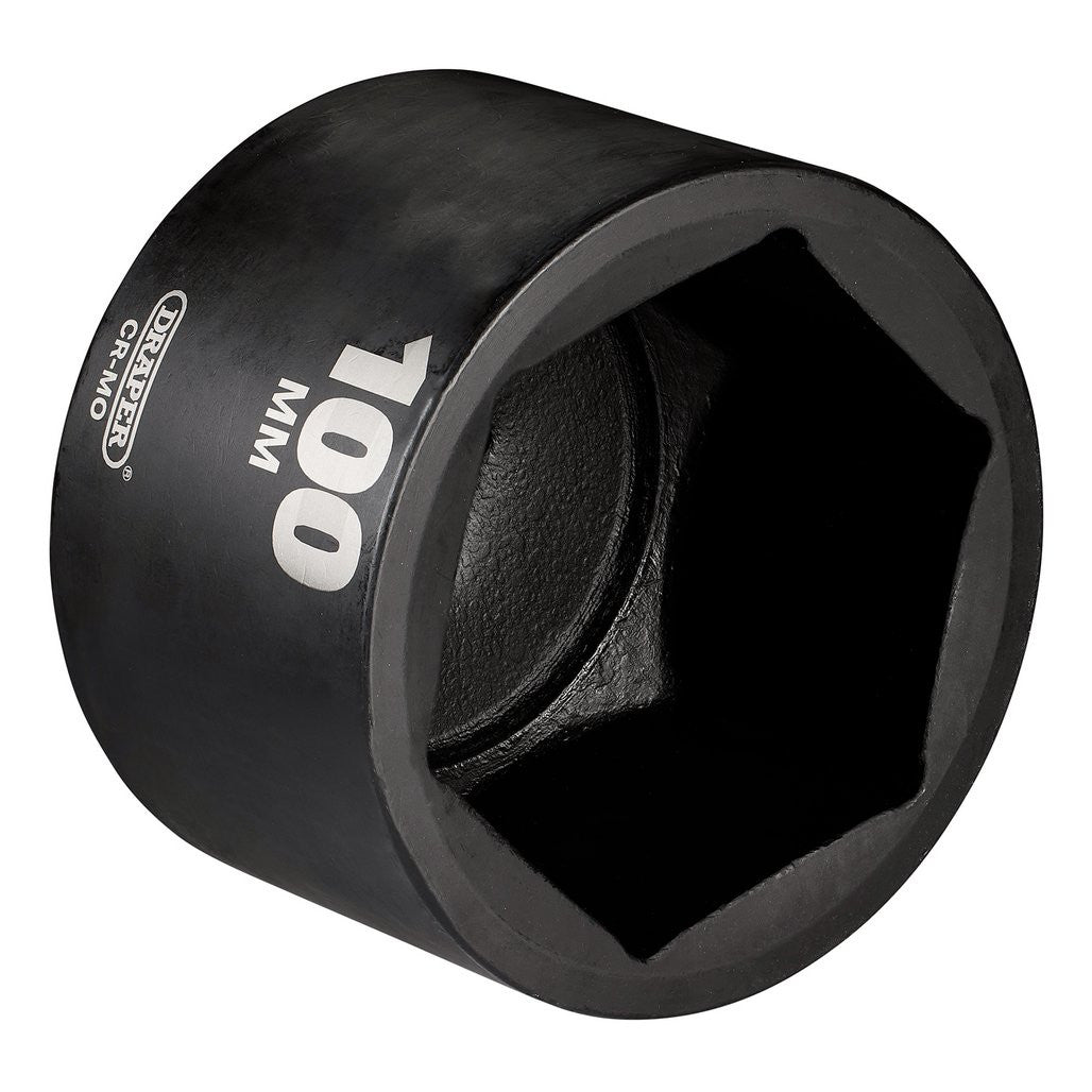 Draper HI-TORQ® Deep Impact Socket, 1" Sq. Dr., 100mm  08529