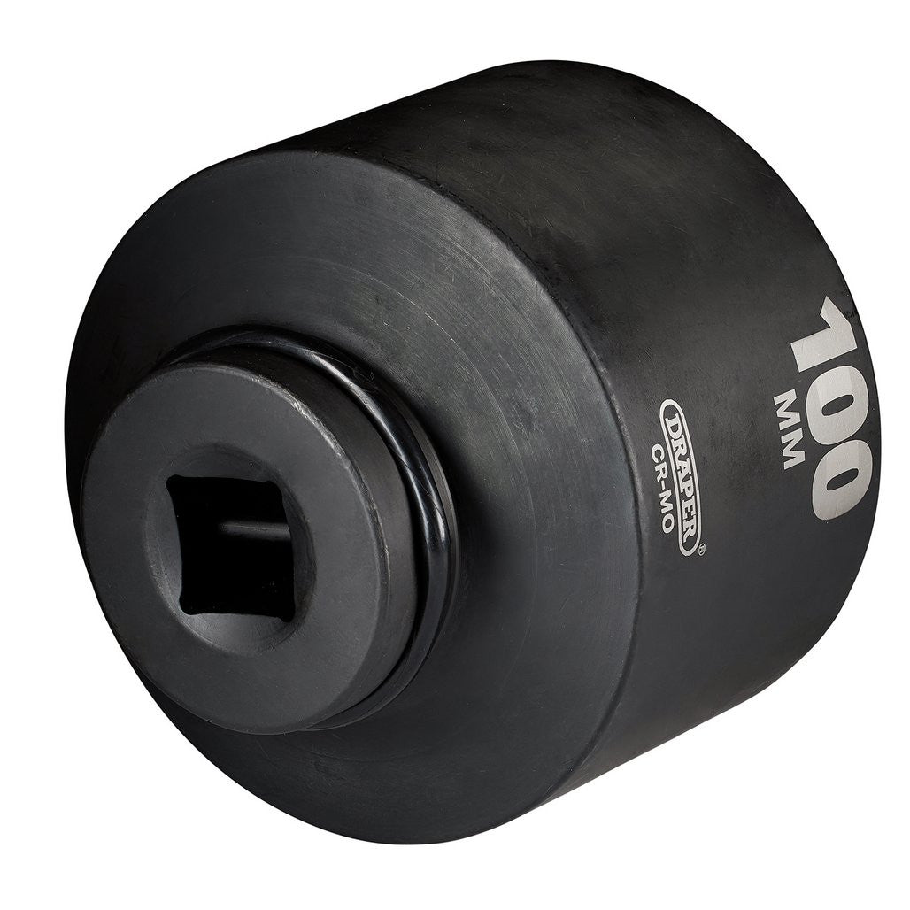 Draper HI-TORQ® Deep Impact Socket, 1" Sq. Dr., 100mm  08529
