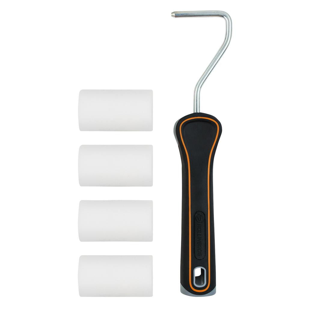 Draper ROLLINGDOG SUPER-EDGE™ Mini High-Density Paint Roller Set, 2"/50mm (5 Piece)  08591