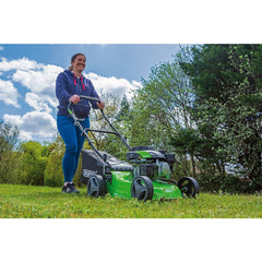 Draper Steel Deck Petrol Lawn Mower, 410mm, 132cc/3.3HP  08671