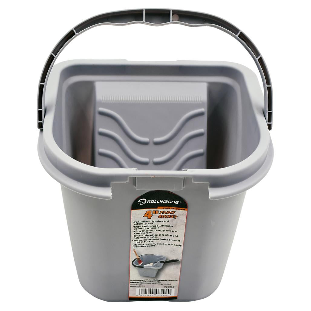 Draper ROLLINGDOG PAINTER-PRO™ Paint Bucket, 4"/100mm  08714