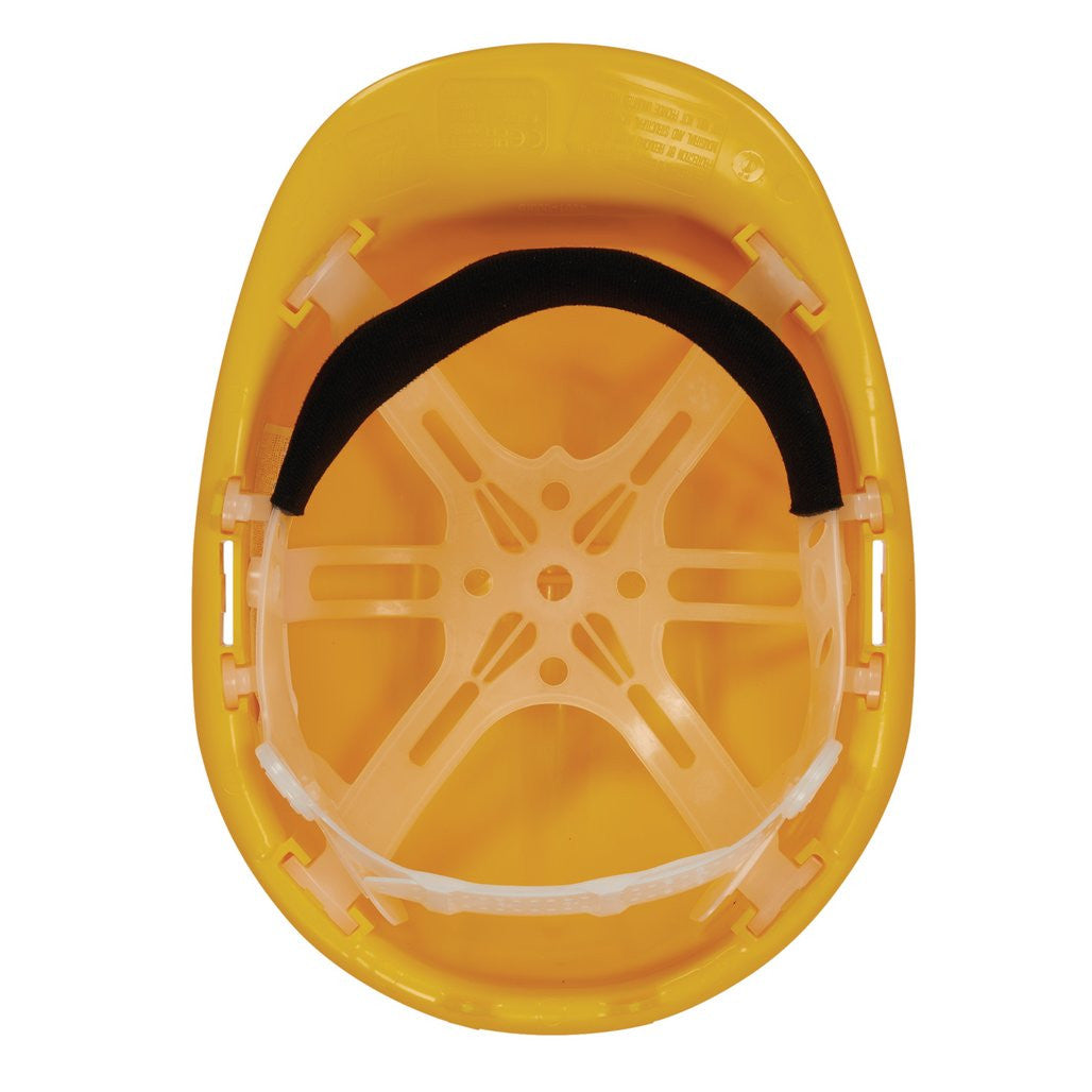 Draper Safety Helmet, Yellow  08906