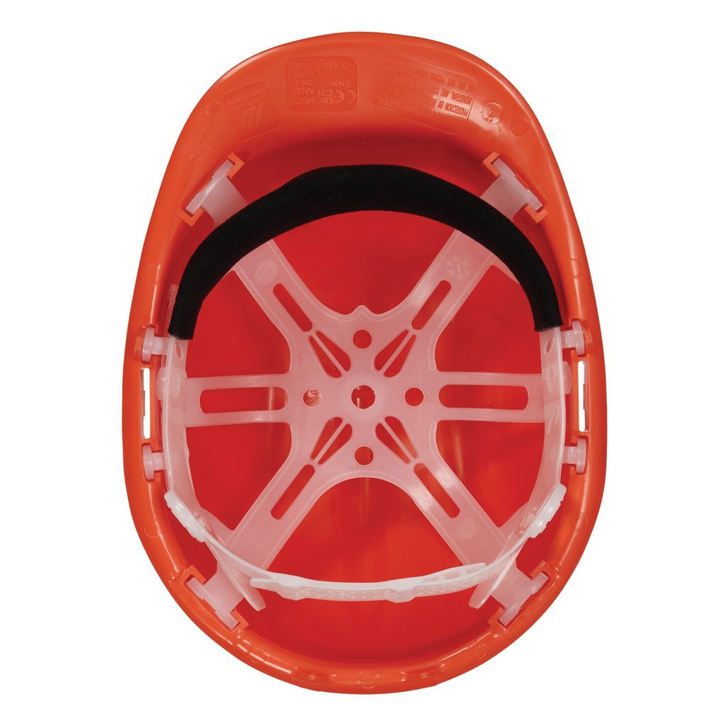 Draper Safety Helmet, Orange  08910