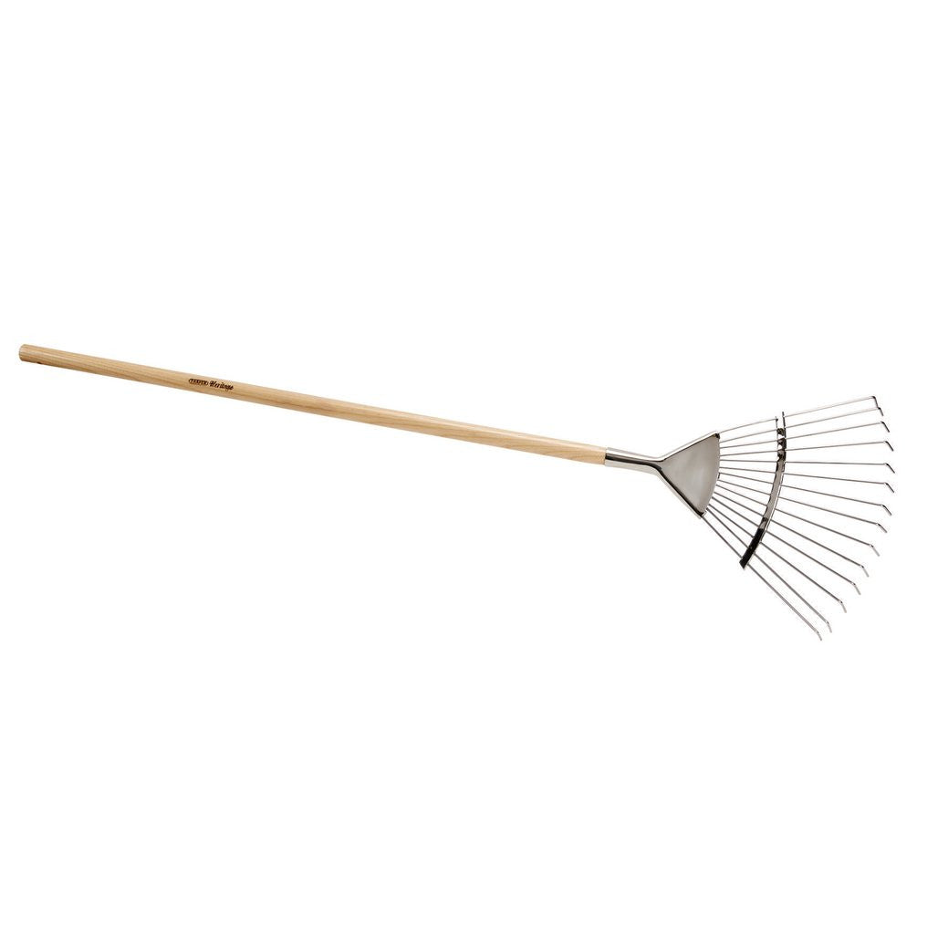 Draper Heritage Junior Stainless Steel Lawn Rake  08975