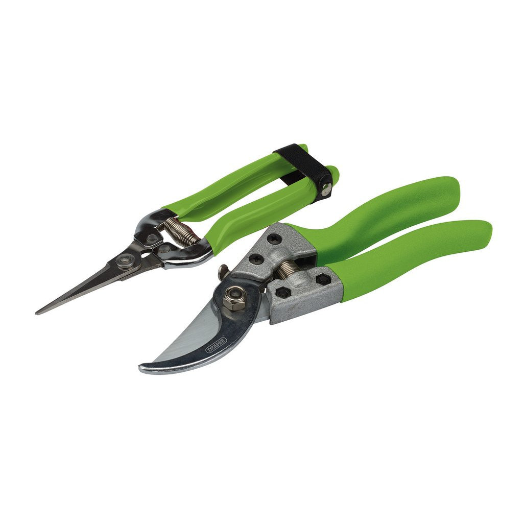 Draper Bypass Pruner and Flower Shear Set (2 Piece)  08987
