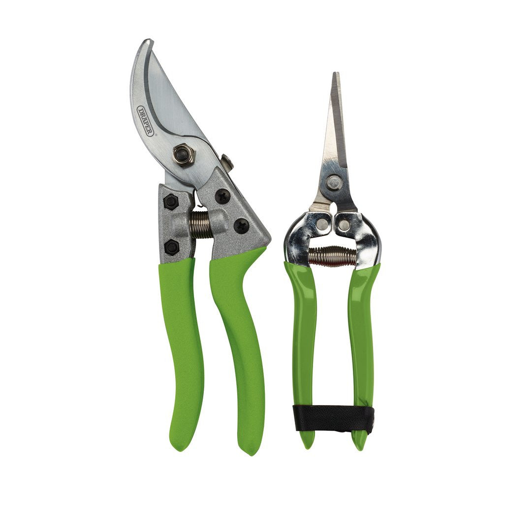 Draper Bypass Pruner and Flower Shear Set (2 Piece)  08987