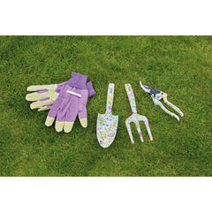Draper Garden Tool Set with Floral Pattern (4 Piece)  08993