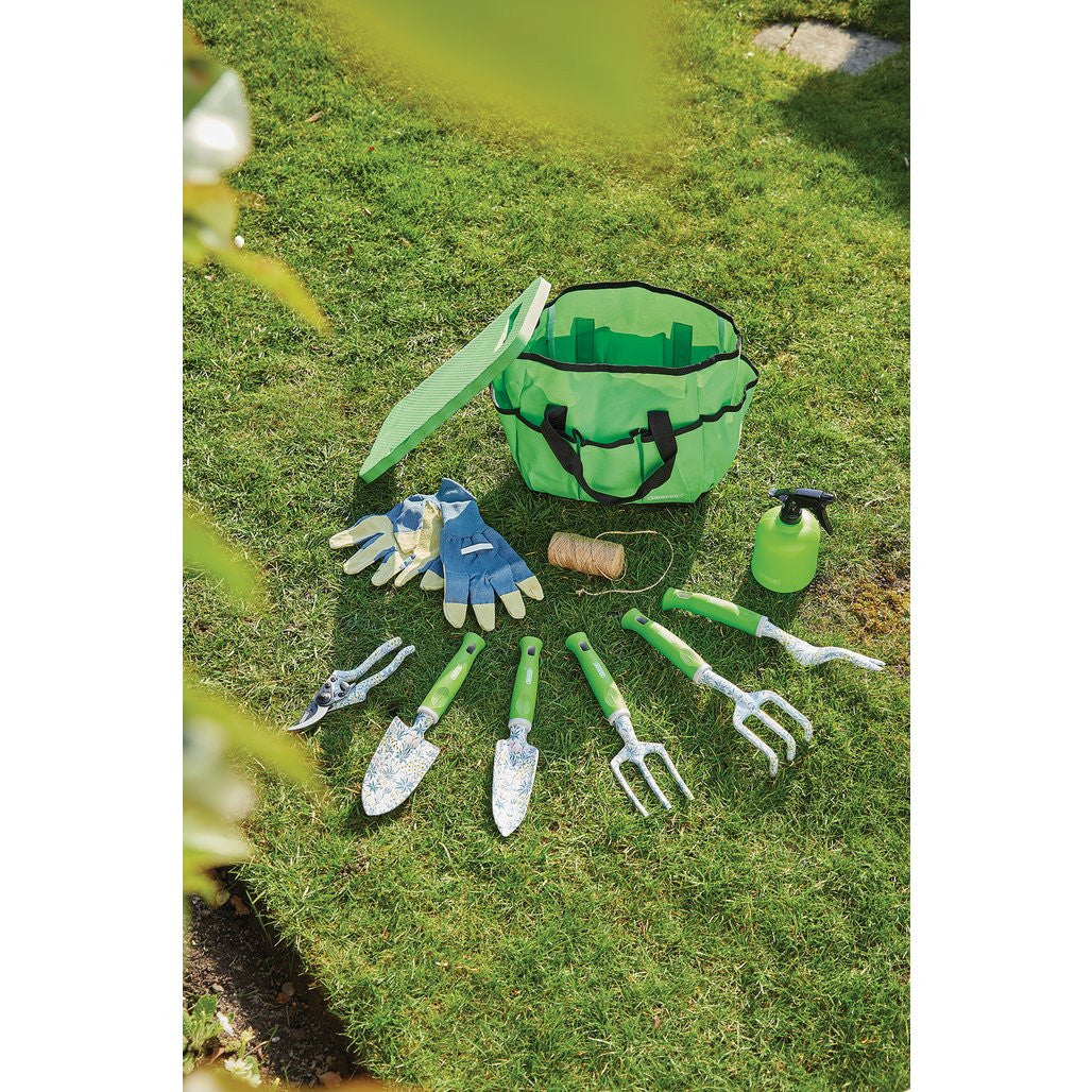 Draper Garden Tool Set with Floral Pattern (11 Piece)  08999