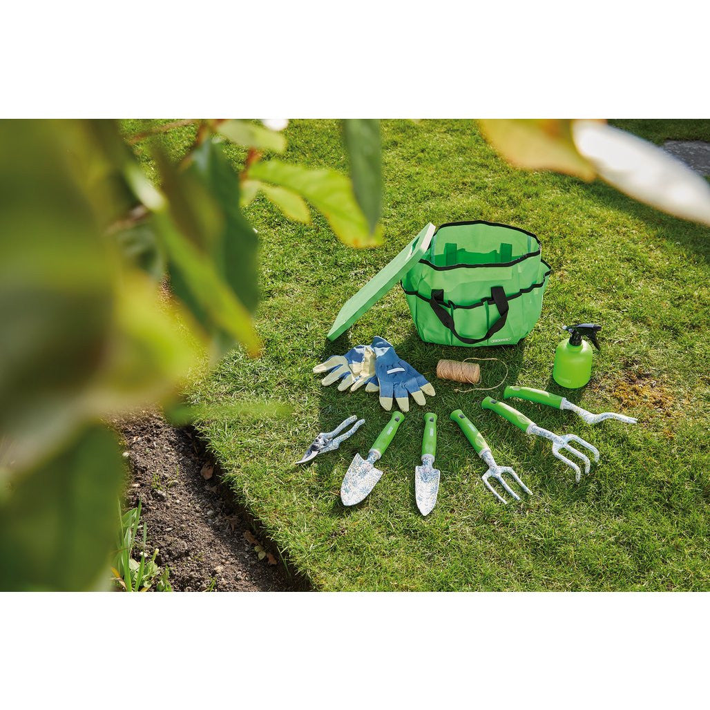 Draper Garden Tool Set with Floral Pattern (11 Piece)  08999