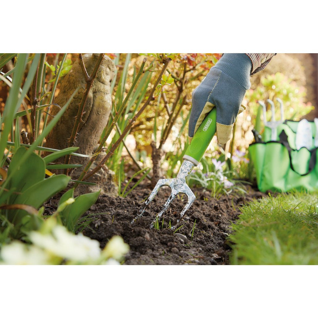 Draper Garden Tool Set with Floral Pattern (11 Piece)  08999