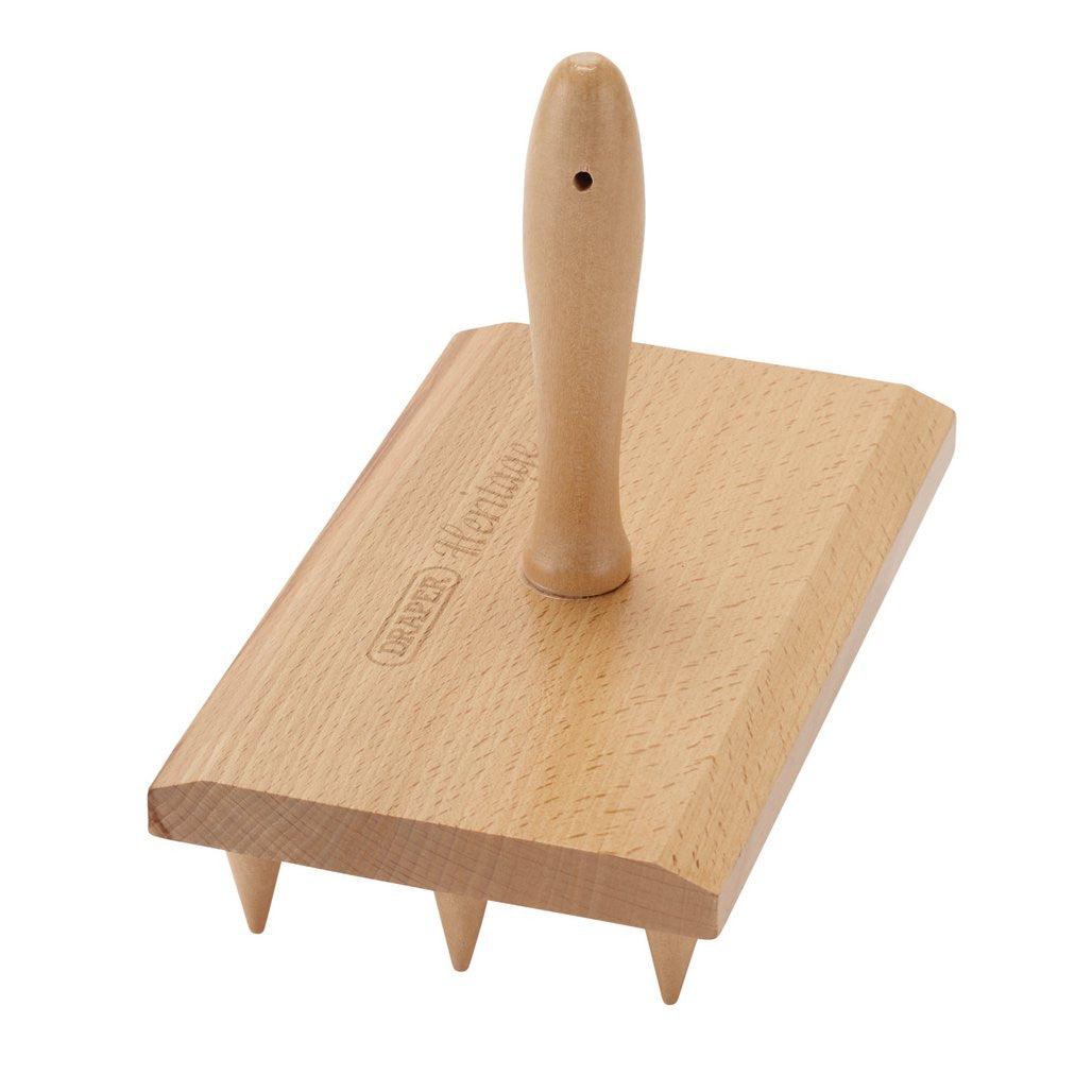 Draper Heritage Wooden Multi-Seed Tray Dibber with 12 Prongs, 120mm x 200mm  09003