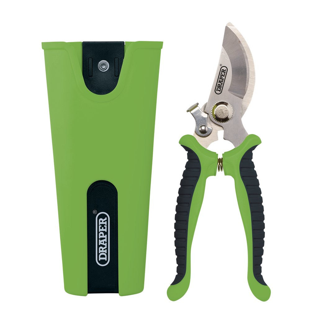 Draper Bypass Secateurs and Holster Set, 190mm (2 Piece)  09007