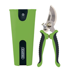 Draper Bypass Secateurs and Holster Set, 190mm (2 Piece)  09007