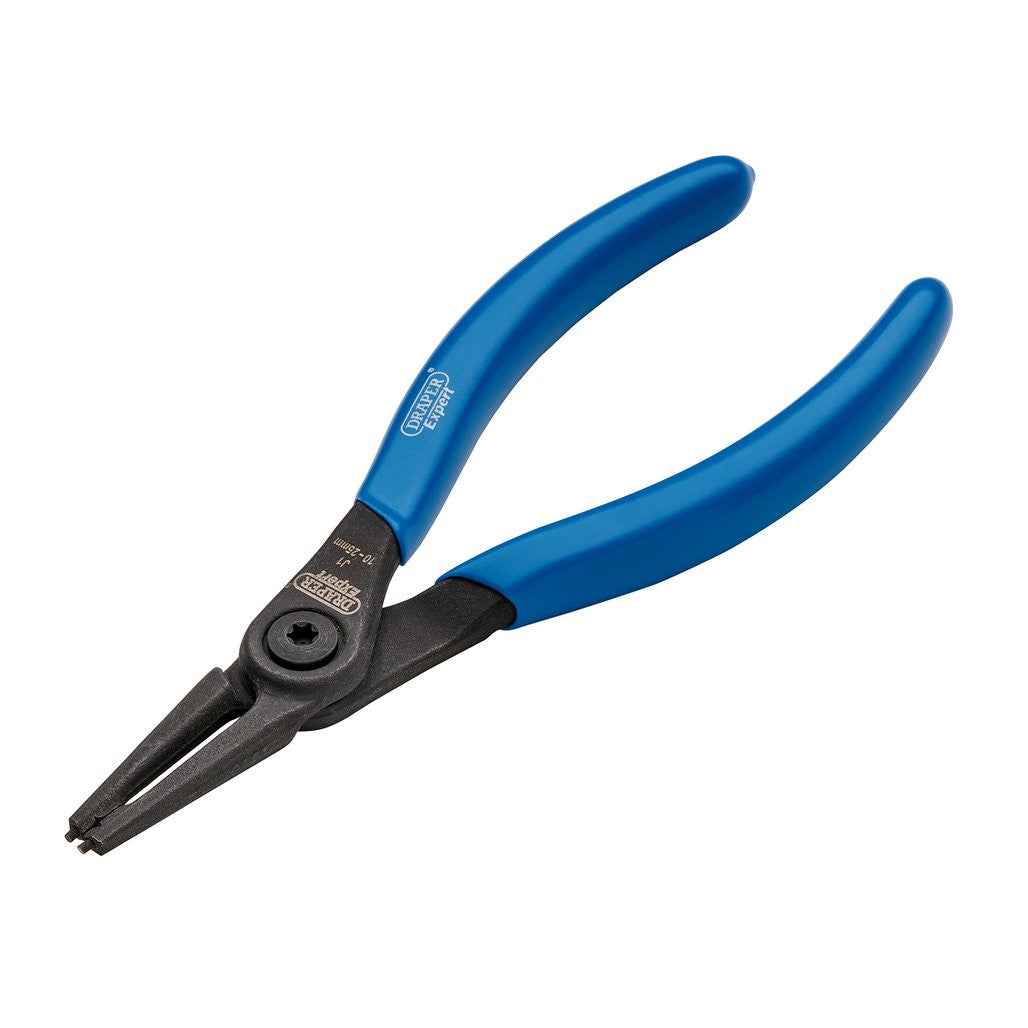 Draper Expert Straight Tip Internal Circlip Pliers, J1, 140mm  09016
