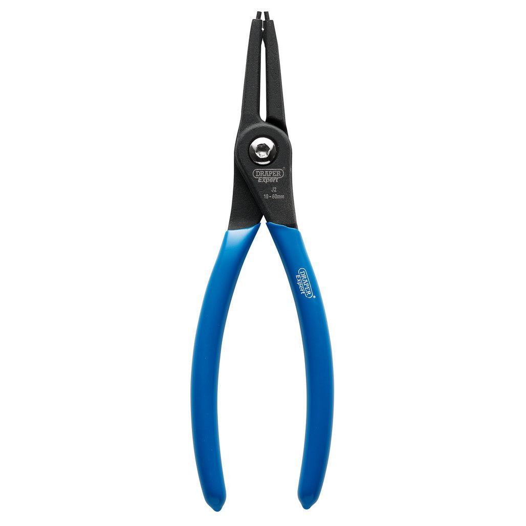 Draper Expert Straight Tip Internal Circlip Pliers, J2, 180mm  09017