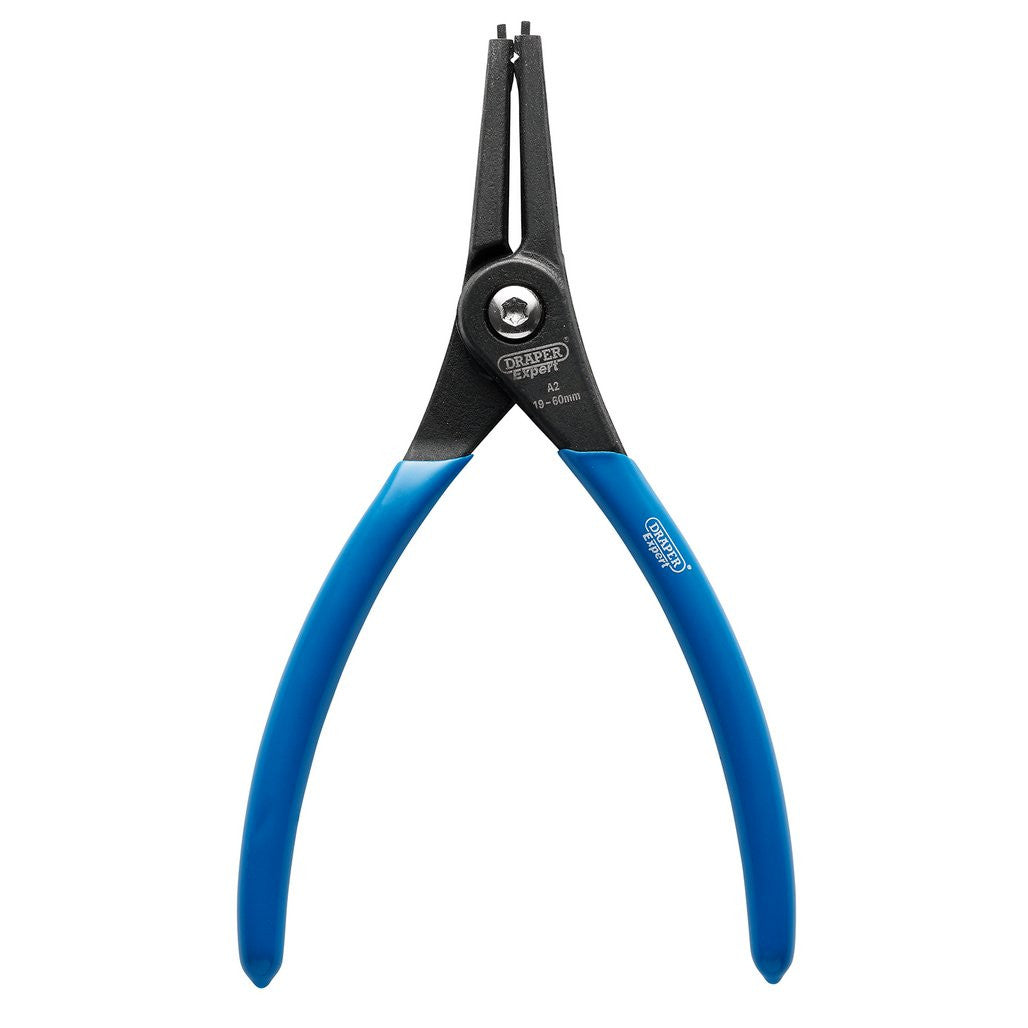 Draper Expert Straight Tip External Circlip Pliers, A2, 180mm  09037