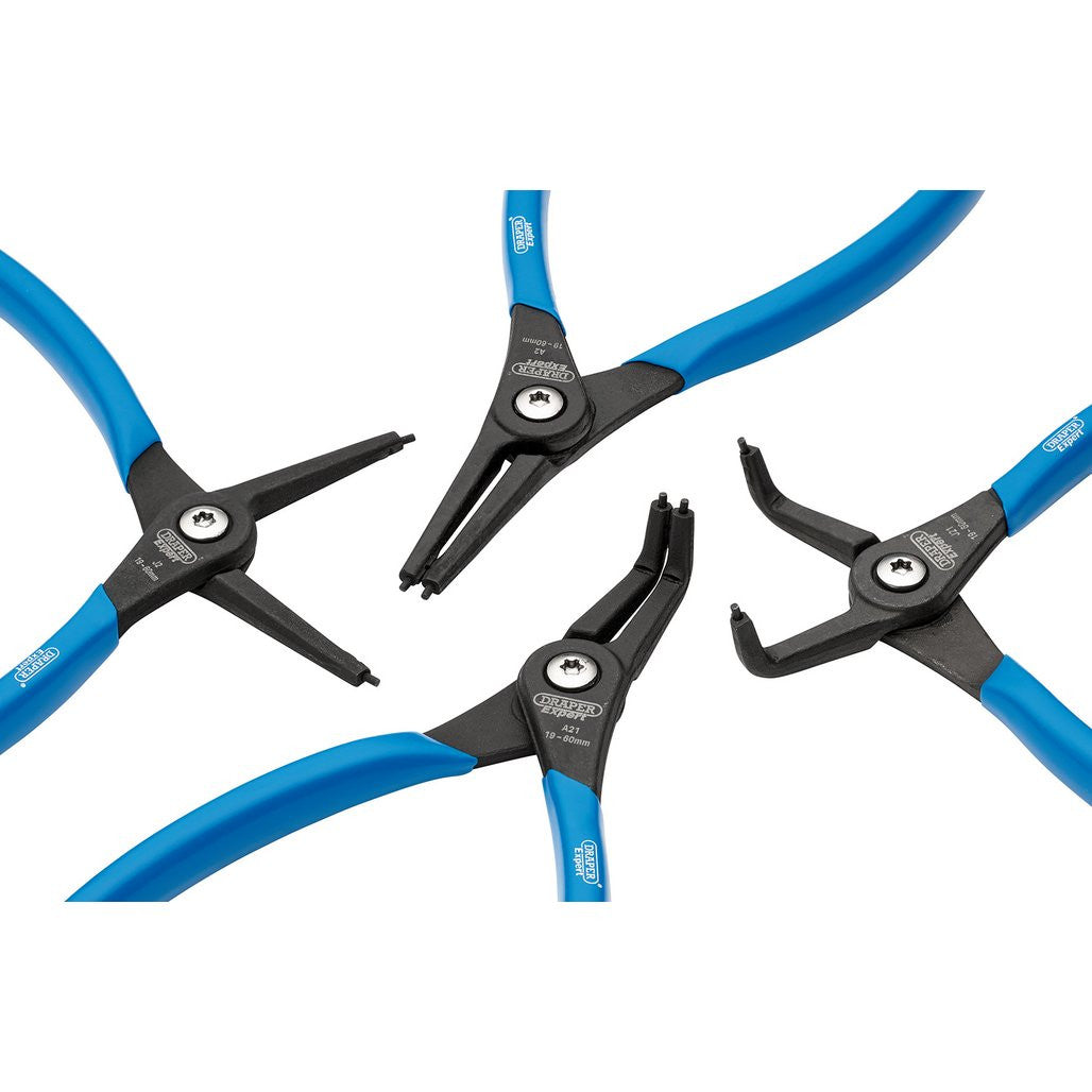 Draper Expert Internal and External Circlip Pliers Set (4 Piece)  09063