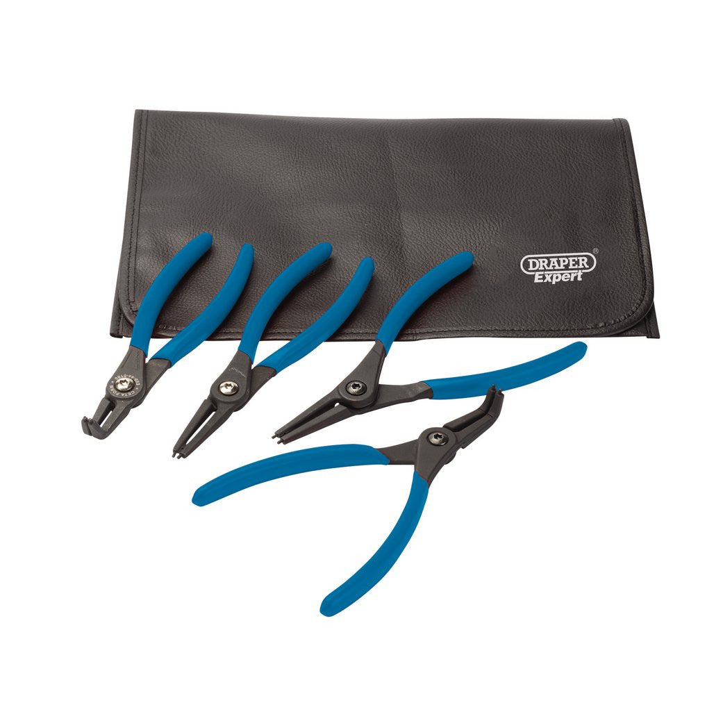 Draper Expert Internal and External Circlip Pliers Set (4 Piece)  09063