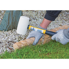 Draper Expert Non-Marking Rubber Head Mallet with Fibreglass Shaft, 680g/24oz  09119