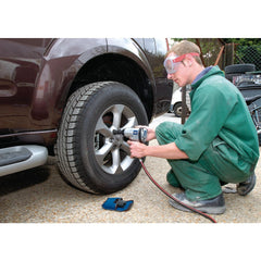 Draper Expert Wheel Nut Double Impact Socket Kit, 1/2" Sq. Dr. (4 Piece) 09539