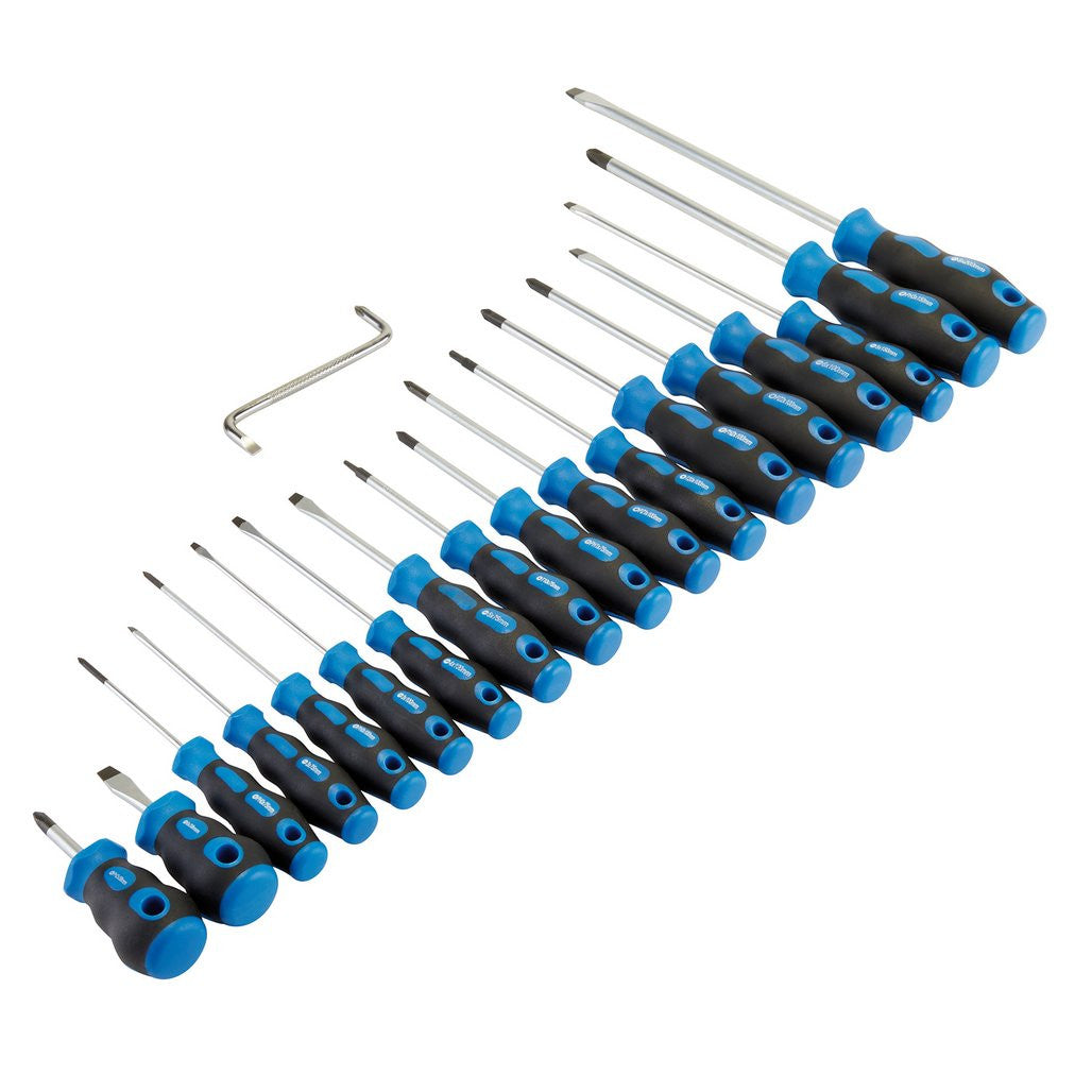 Draper Soft Grip Screwdriver Set (19 Piece)  09548