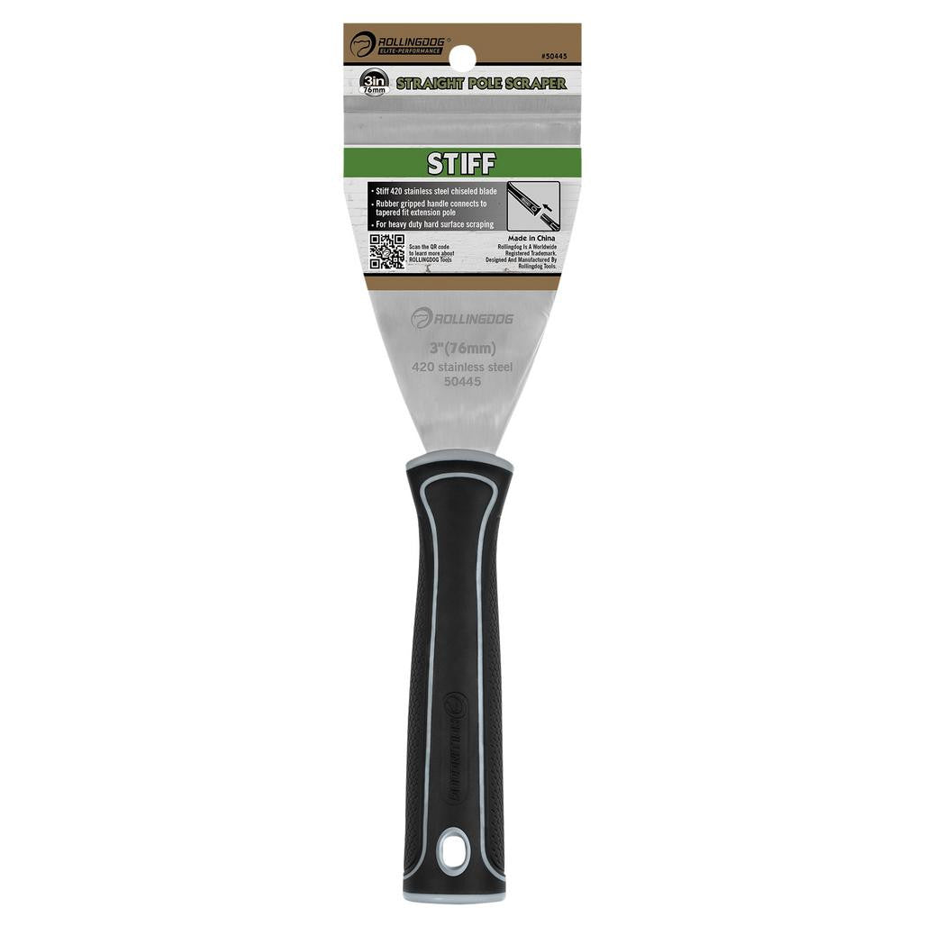 Draper ROLLINGDOG Straight Pole Scraper, 3"/76mm  09600