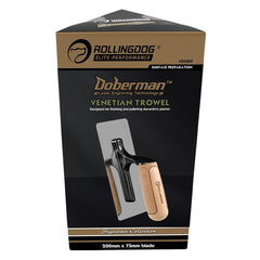 Draper ROLLINGDOG DOBERMAN™ Venetian Trowel, 200 x 75mm  09643