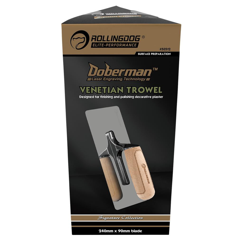 Draper ROLLINGDOG DOBERMAN™ Venetian Trowel, 240 x 90mm  09645