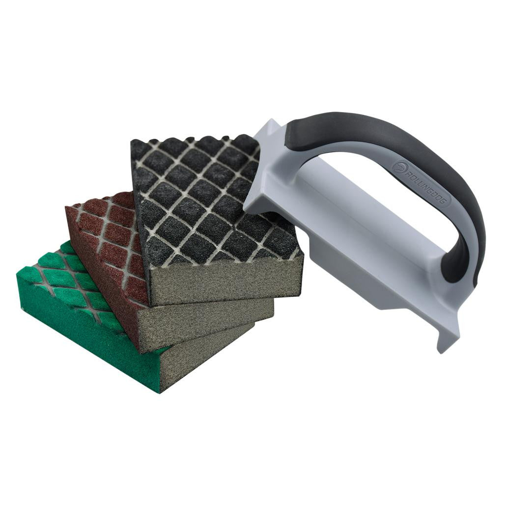 Draper ROLLINGDOG Sanding Sponge Set (4 Piece)  09652
