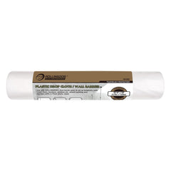 Draper ROLLINGDOG Plastic Drop Cloth/Wall Barrier, 3.7 x 7.6m  09667