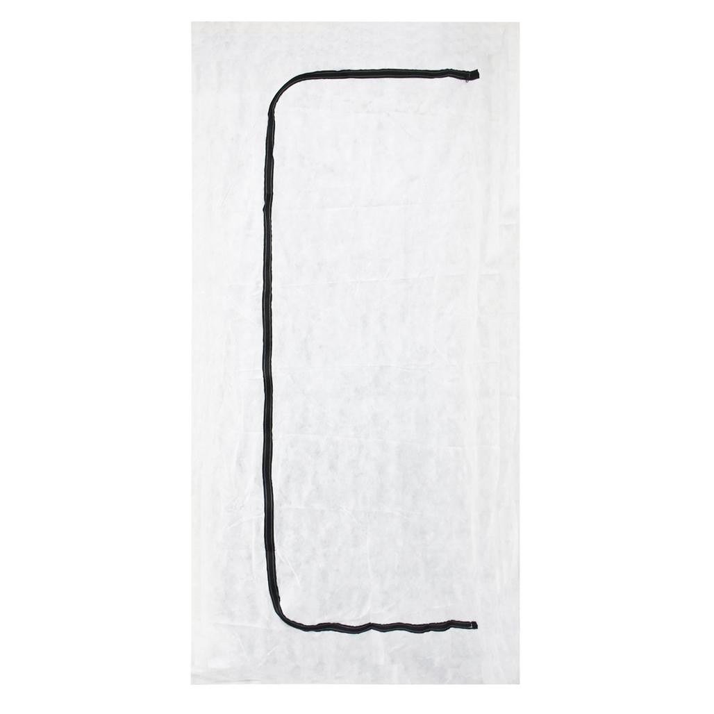 Draper ROLLINGDOG Plastic Dust Barrier Zip Door, 1.2 x 2.2m  09672